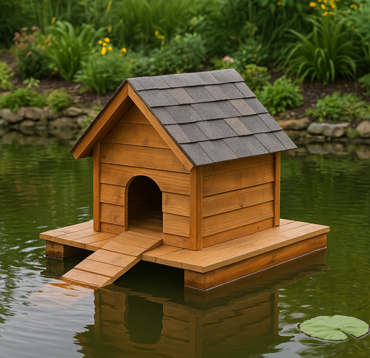 Floating Duck House