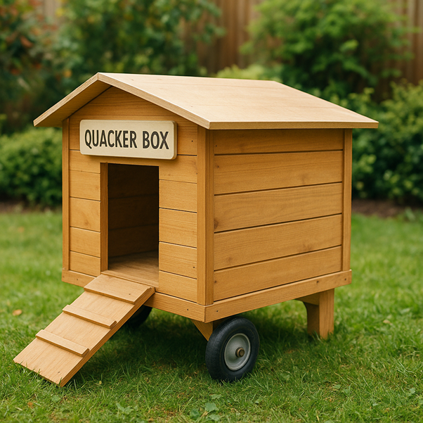 Portable Quacker Box Duck House