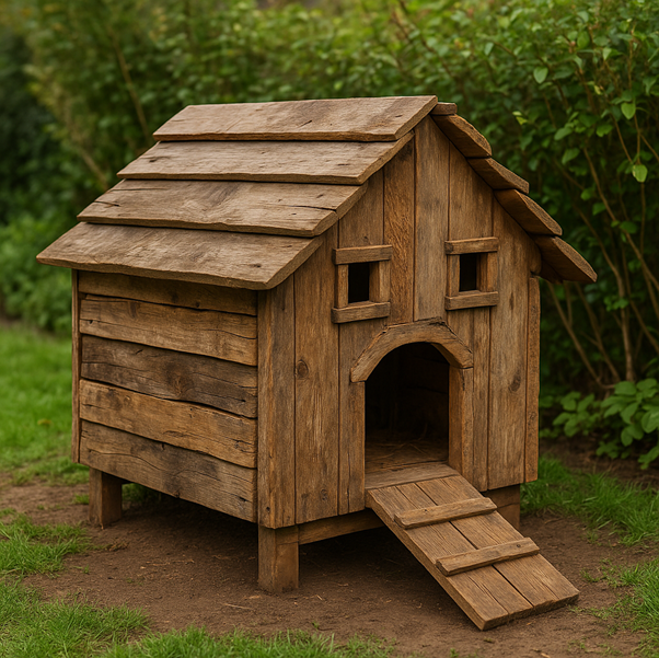 Rustic DIY Duck House The PetBros