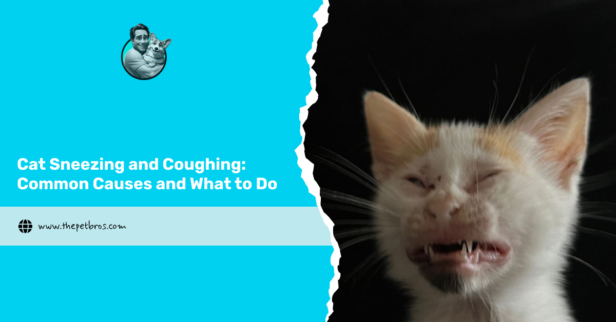 cat sneezing and coughing
