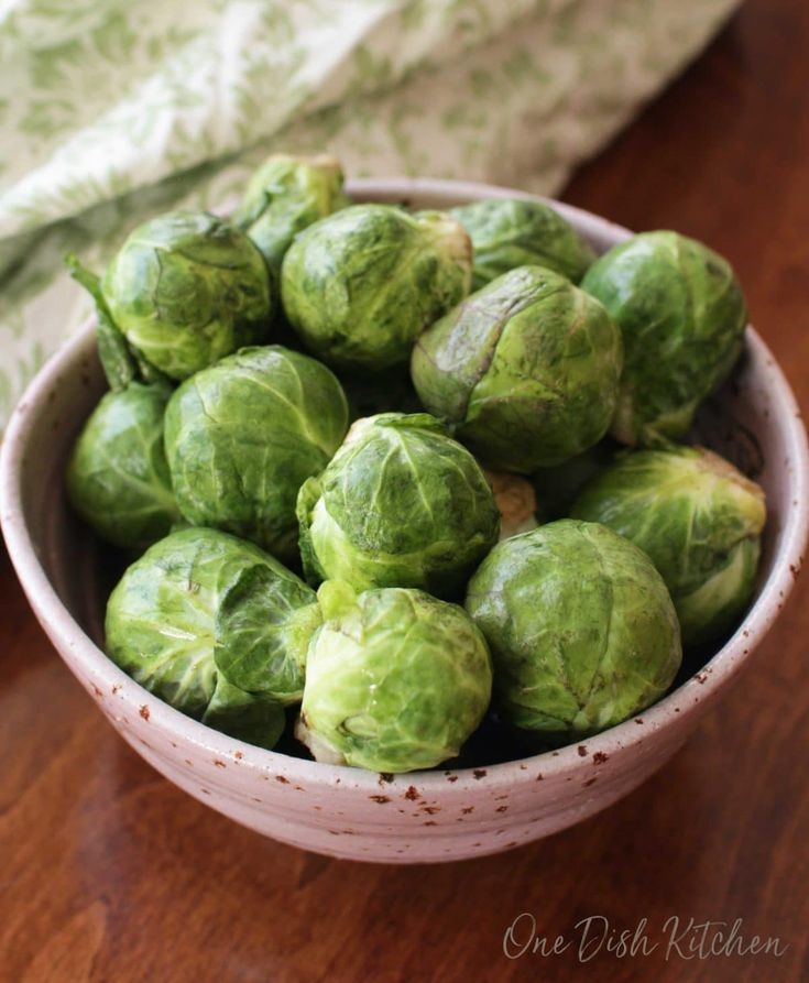 Brussels in stored in a bowl