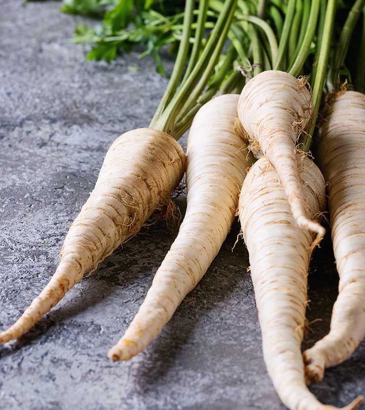 A bunch of parsnips